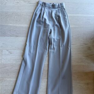 Abercrombie & Fitch Light Gray Women's Trousers